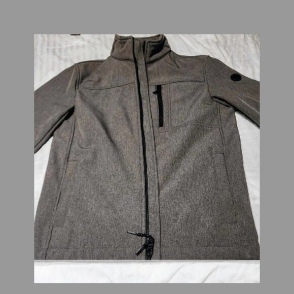 Calvin Klein Other - Like New! CALVIN KLEIN Infinite Stretch Soft Shell Jacket- XS- Lt. Grey Heather